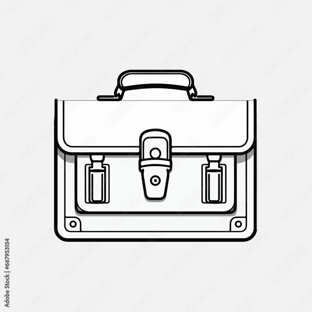Briefcase icon for business use Briefcase icon for business use
