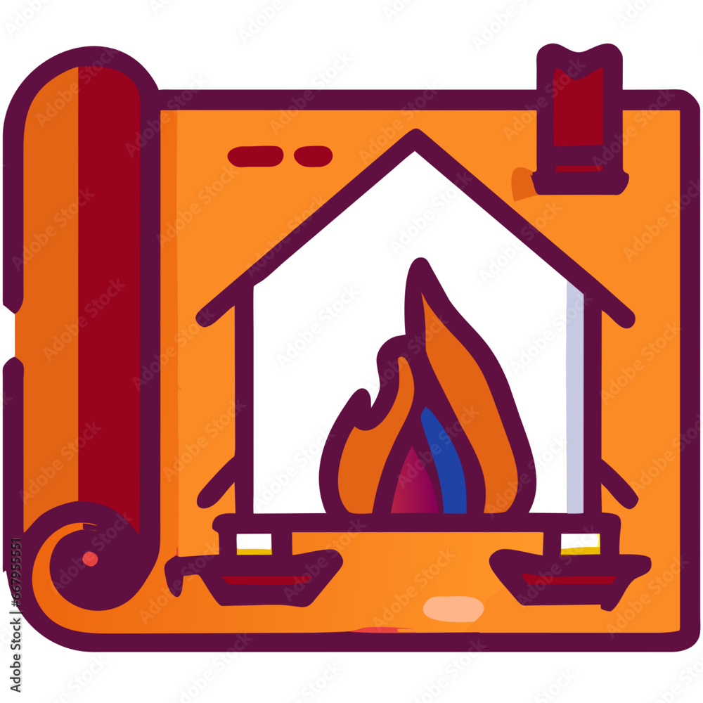Outdoor Camp Icon Sets
