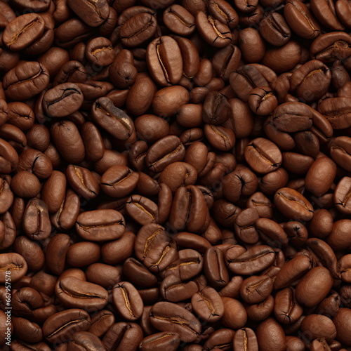Coffee Seeds pattern for seamless
