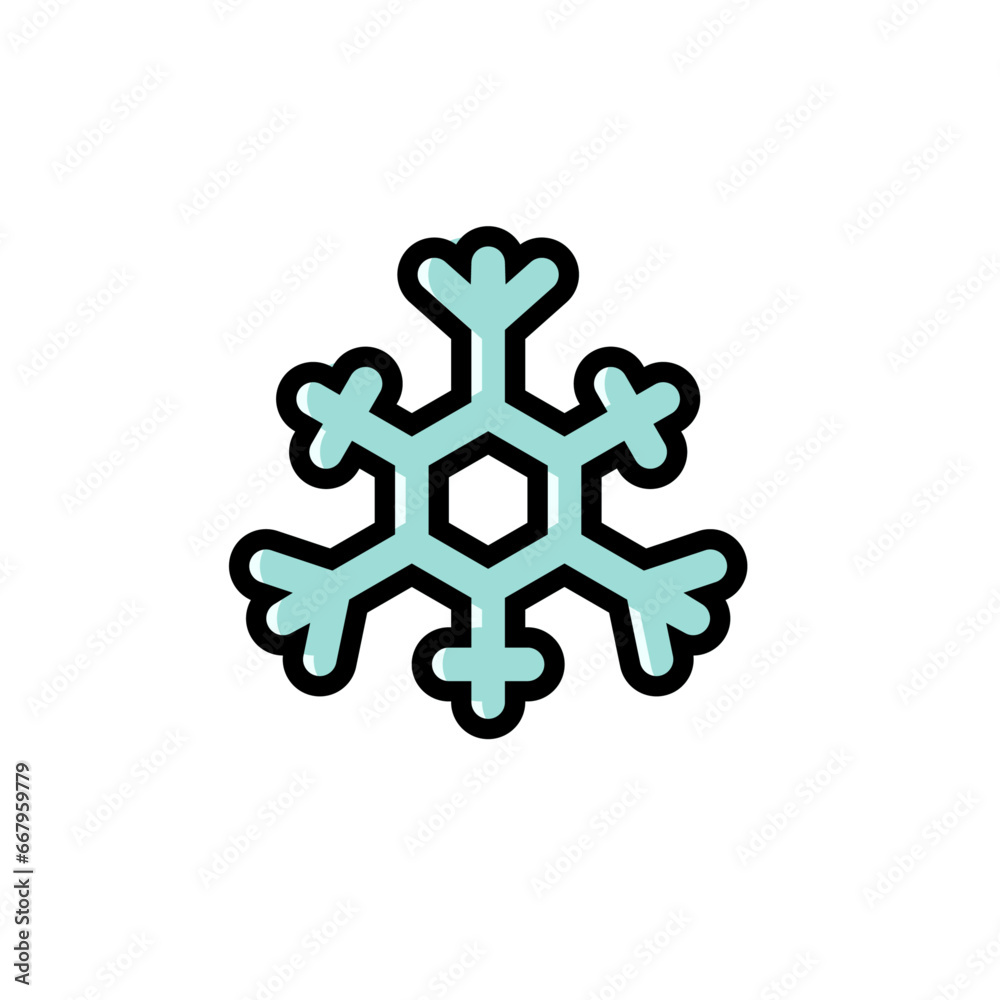 Snow icon vector Snow icon vector