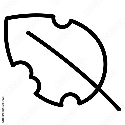 leaf bite caterpillar