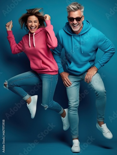 active mature couple in bri...