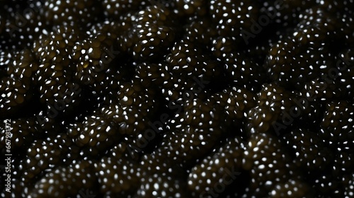 Black Caviar background. High quality real natural sturgeon black caviar close-up. Delicatessen. Texture of expensive luxury caviar. Backdrop. Seafood.