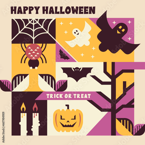 vector desaign happy halloween