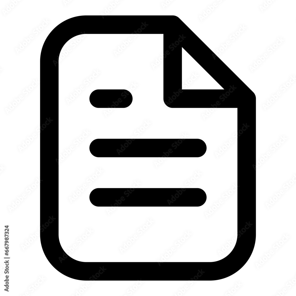 Document line icon Document line icon