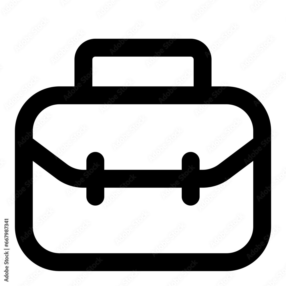 Briefcase line icon Briefcase line icon
