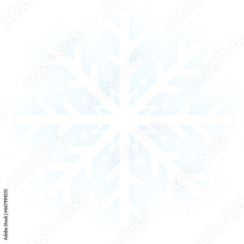 Snow flake fall