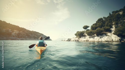 kayaking extreme sports  © iwaart