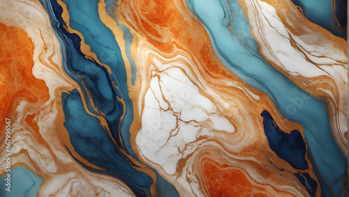 digital art that blends the texture of marble with vibrant