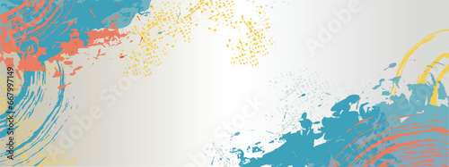 Vector Flat abstract sporty background