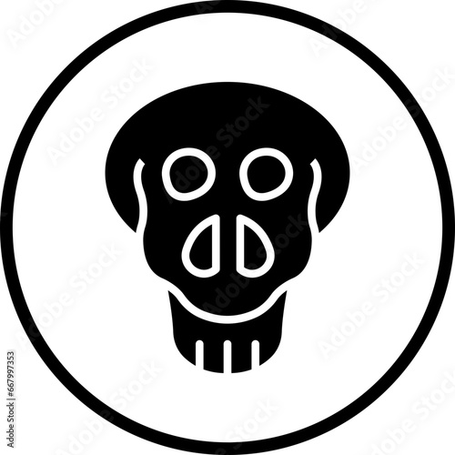 Vector Design Skull Icon Style