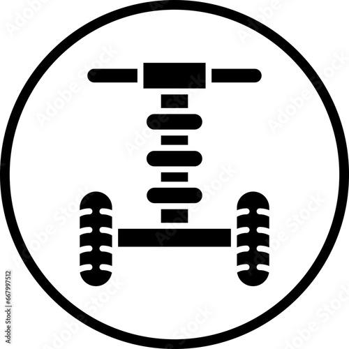 Vector Design Segway Icon Style
