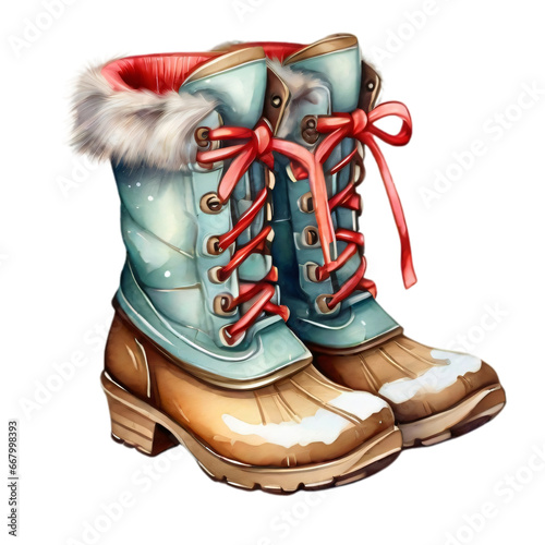 Boots winter flower,Bouquet of Flowers in a Boot Illustration for Art Product Design, Blossom, winter Illustration isolated, Design poster, print, website, card, invitation