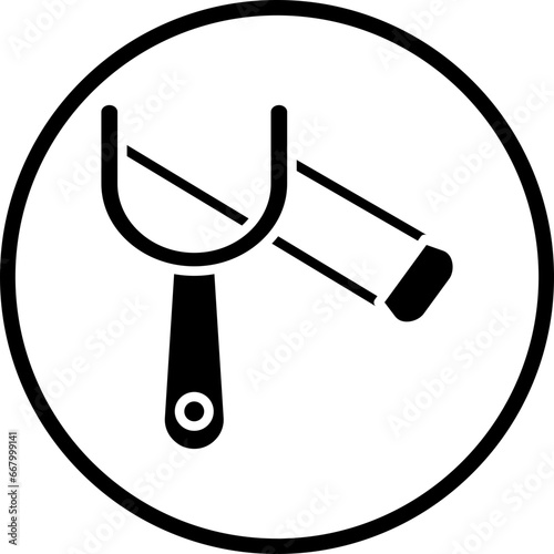 Vector Design Slingshot Icon Style