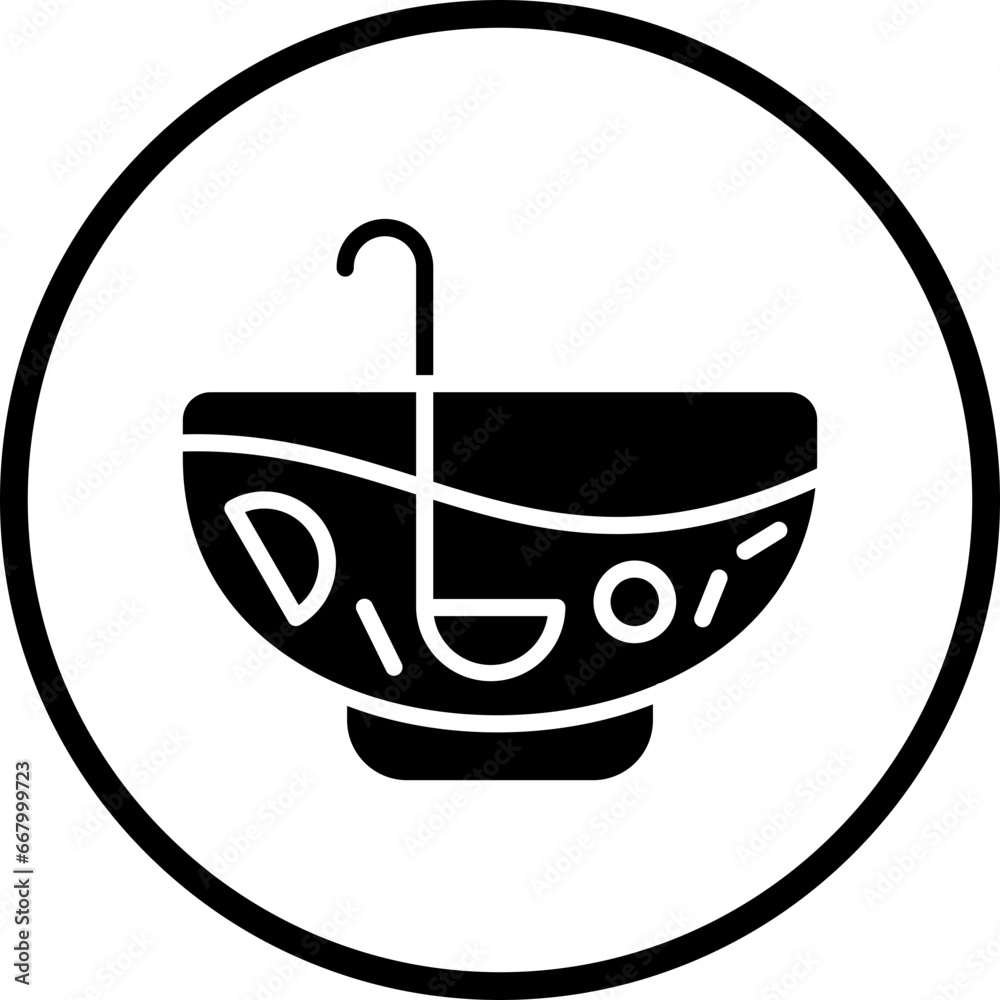 Vector Design Punch Drink Icon Style Vector Design Punch Drink Icon Style