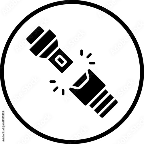 Vector Design Seat Belt Icon Style