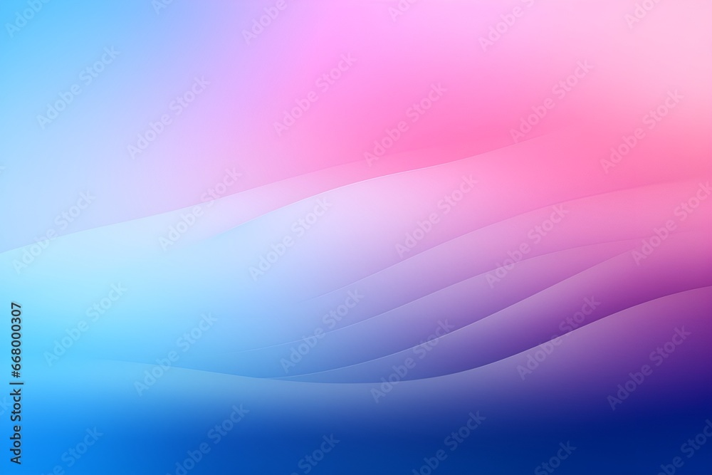 Fototapeta premium Winter blue and pink gradient background 