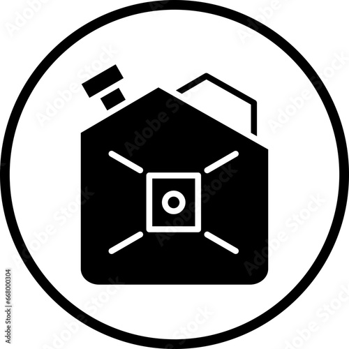Vector Design Jerrycan Icon Style