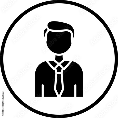 Vector Design Employee Icon Style