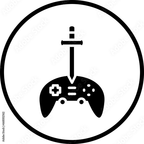 Vector Design Adventure Game Icon Style