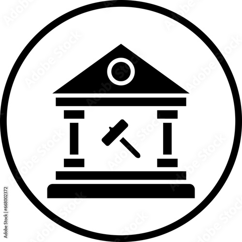 Vector Design Government Auction Icon Style