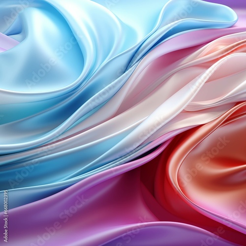 Silk fabric background of delicate bright colors, 4096 х 4096px