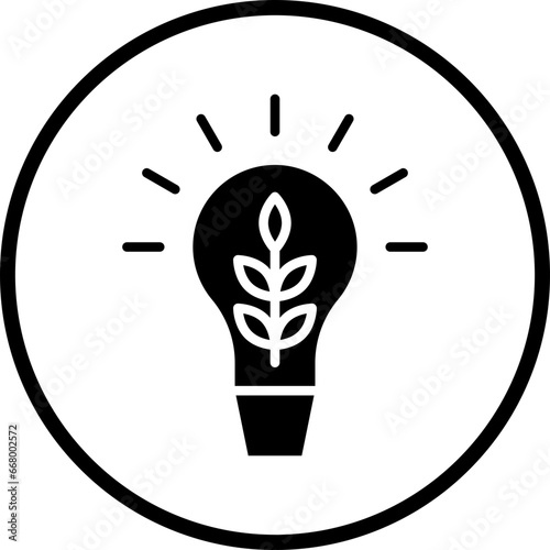Vector Design Bioenergy Icon Style
