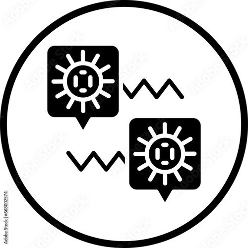 Vector Design Bioethics Debate Icon Style