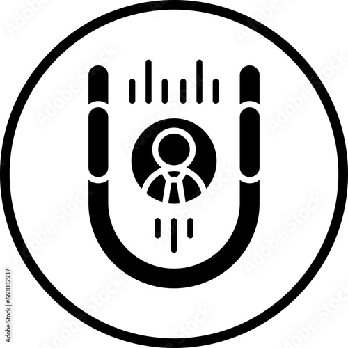 Vector Design Candidate Attraction Icon Style