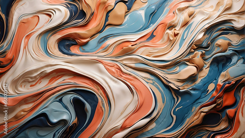 liquid marble abstract background