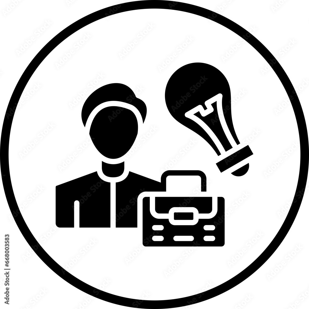Vector Design Career Advice Icon Style Vector Design Career Advice Icon Style