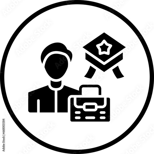 Vector Design Career Expert Icon Style