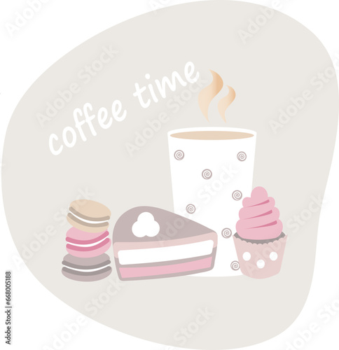 ime for coffee cake macaroon cake