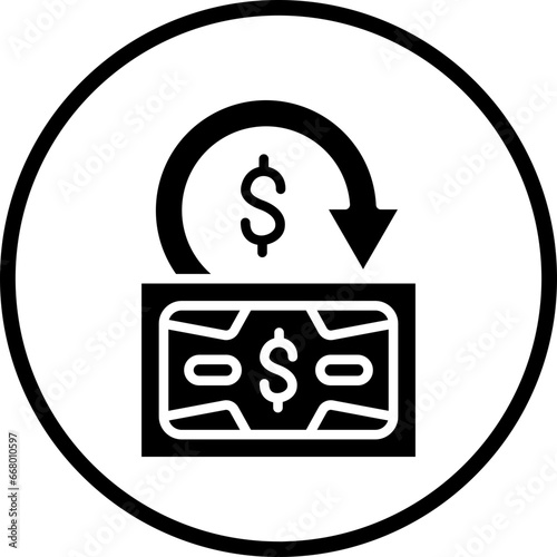 Money Back Guarantee Icon Style