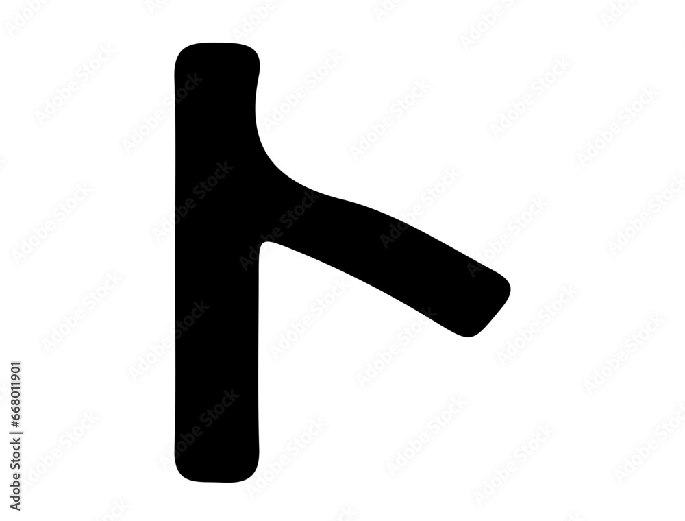 Japanese katakana alphabets silhouette vector art Japanese katakana alphabets silhouette vector art