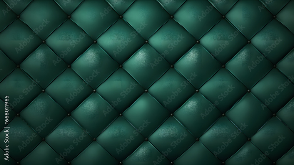 Dark green color. Deep emerald seamless pattern for premium royal party. Luxury template with vintage leather texture wallpaper. generative AI.