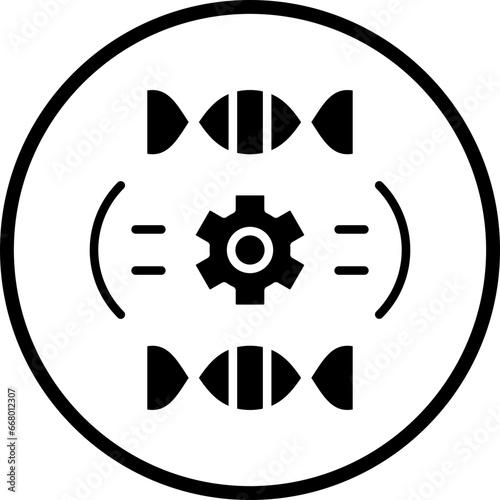 Genetic Engineering Icon Style
