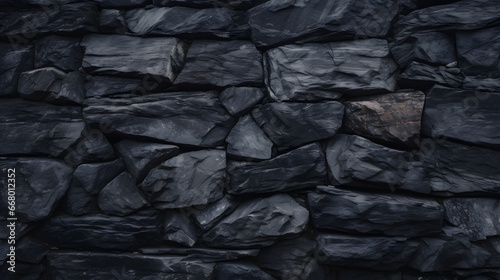 Dark stone background, stone texture. generative AI.