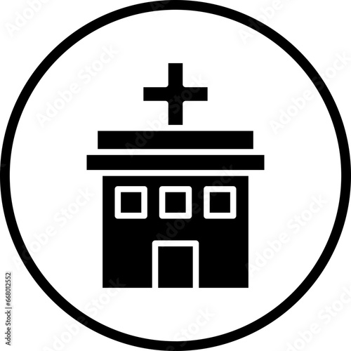 Healthcare Center Icon Style