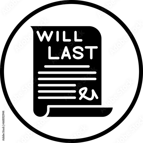 Last Will Icon Style