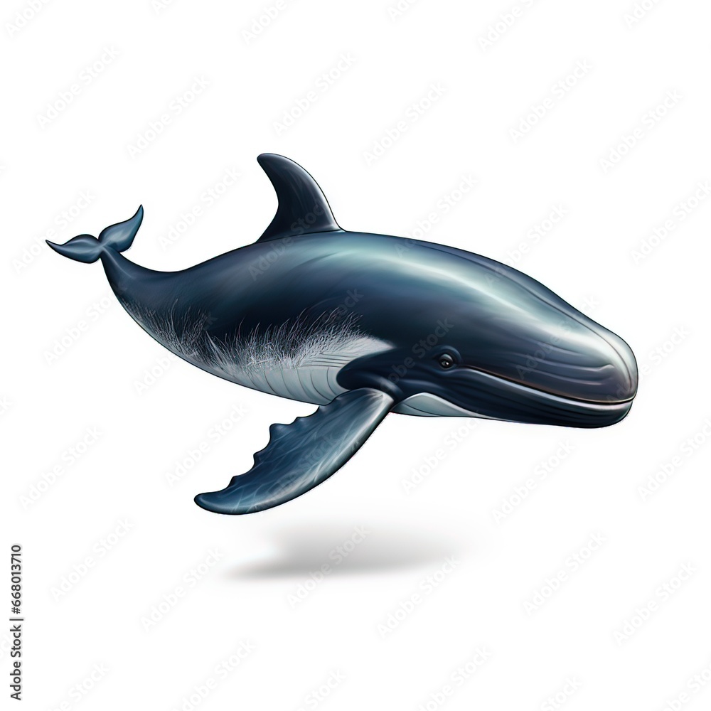 Obraz premium Sei whale