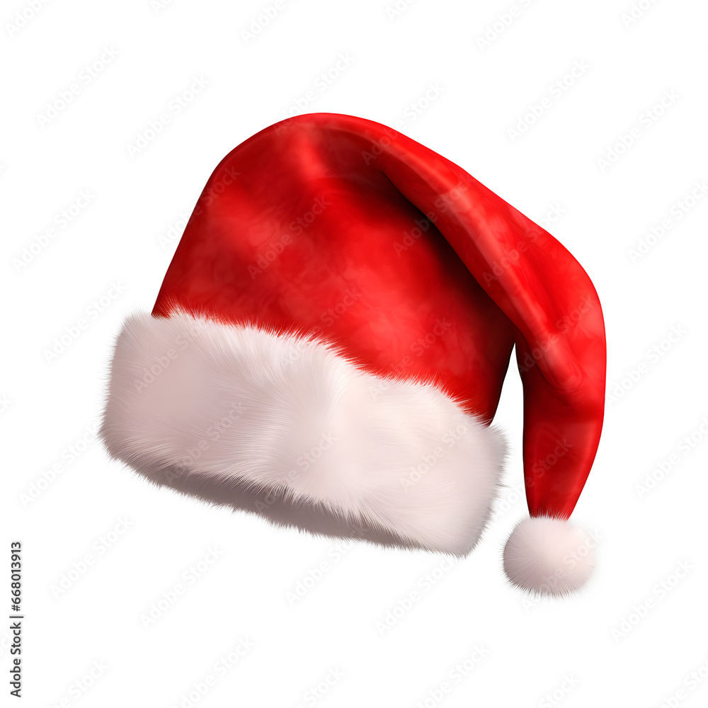 red hats santa claus furry christmas xmas isolated on transparent background cutout, PNG file.for Mockup product presentation. banner, poster, card, t shirt, sticker red hats santa claus furry christmas xmas isolated on transparent background cutout, PNG file.for Mockup product presentation. banner, poster, card, t shirt, sticker