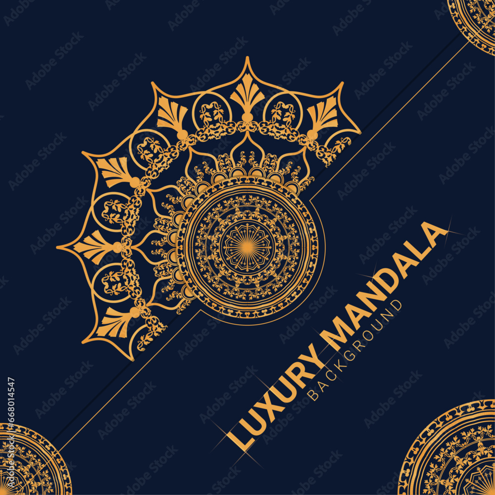 Luxury mandala background with golden arabesque pattern Arabic Islamic east style. Decorative mandala for print, poster, cover, brochure, flyer, banner, and your desired ideas. Mandala for Henna. Luxury mandala background with golden arabesque pattern Arabic Islamic east style. Decorative mandala for print, poster, cover, brochure, flyer, banner, and your desired ideas. Mandala for Henna.