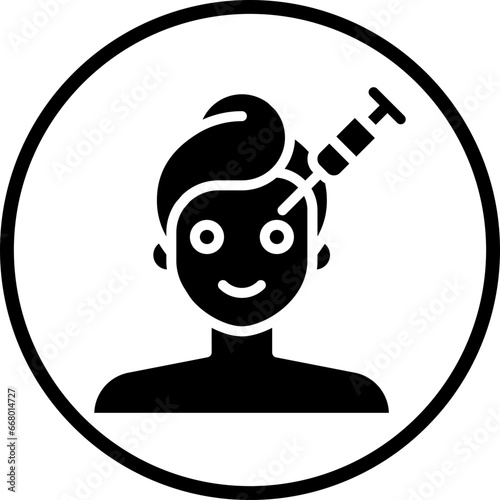 Facial Plastic Surgery Icon Style