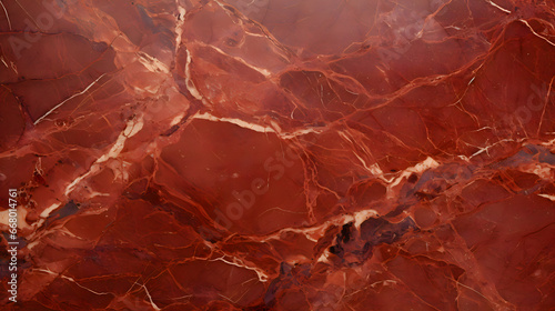 Red and White Marble Background Texture Scan
