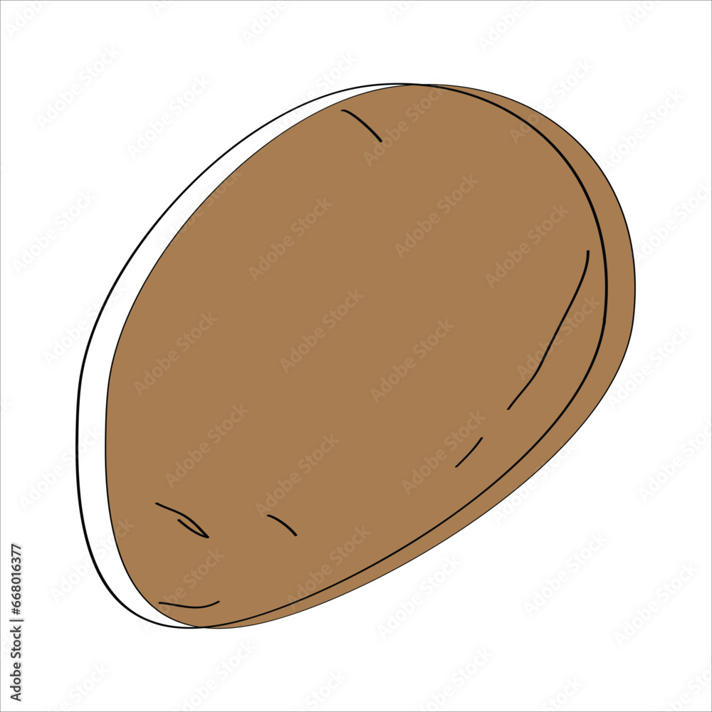 Vegetables elements. Hand drawn vector illustration. Vegetables elements. Hand drawn vector illustration.