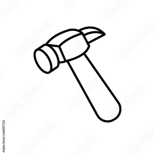 hammer isolated photo