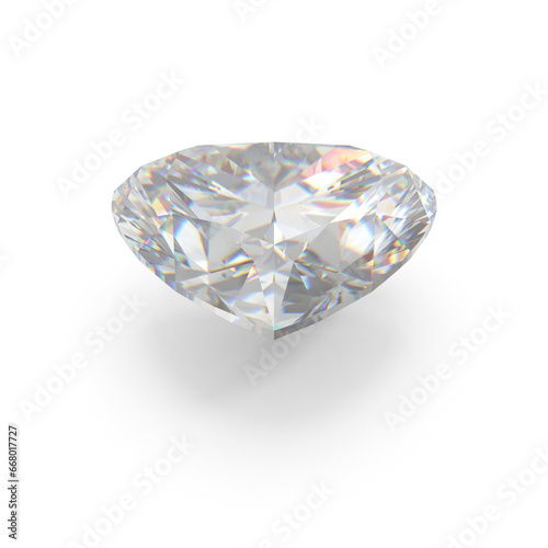 Heart Shape Cut Diamond PNG