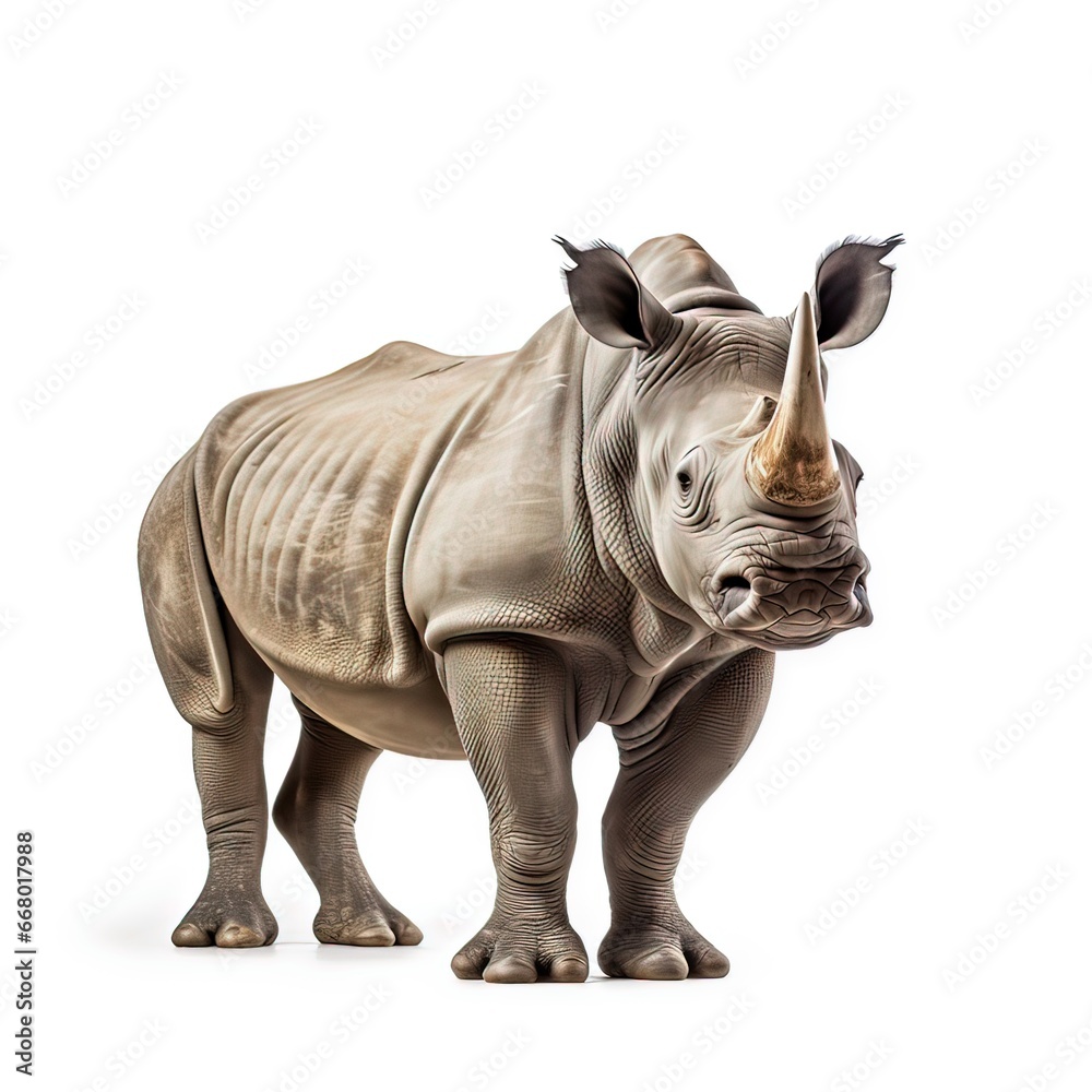 Obraz premium White rhinoceros