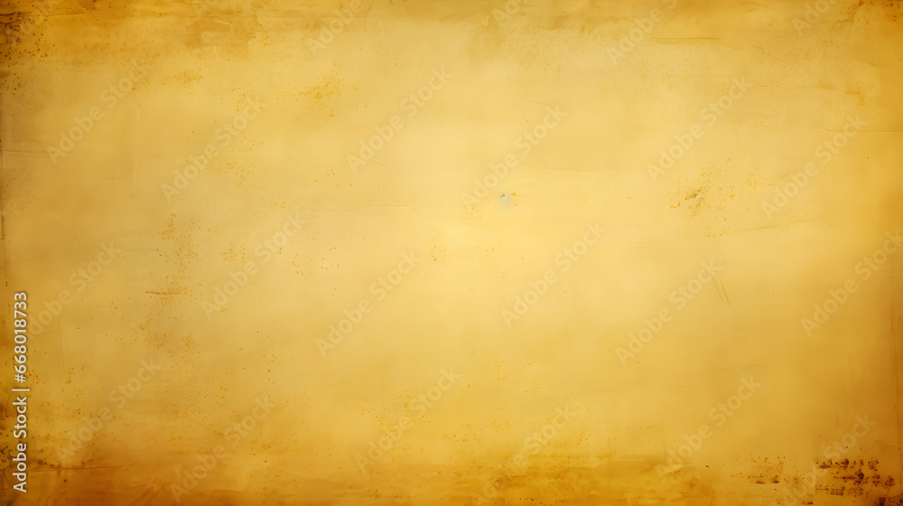 Paper texture background, old yellow design. generative AI.